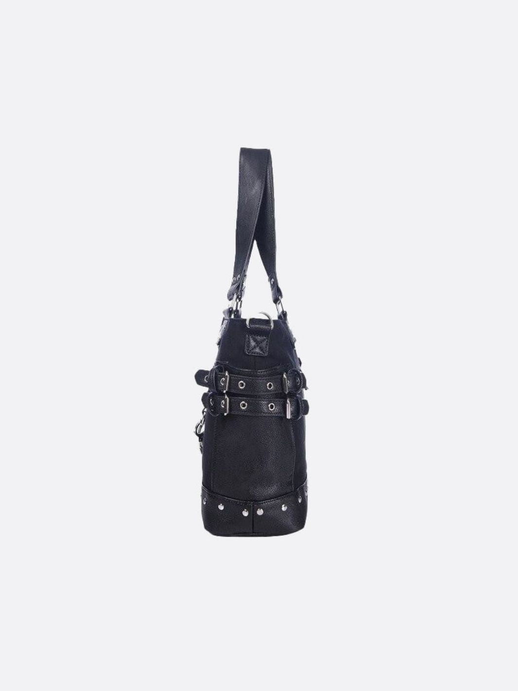 Sac cabas noir en toile