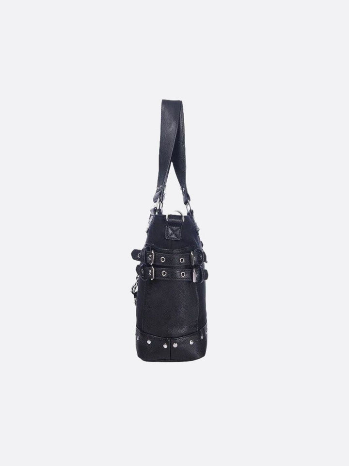 Sac cabas noir en toile