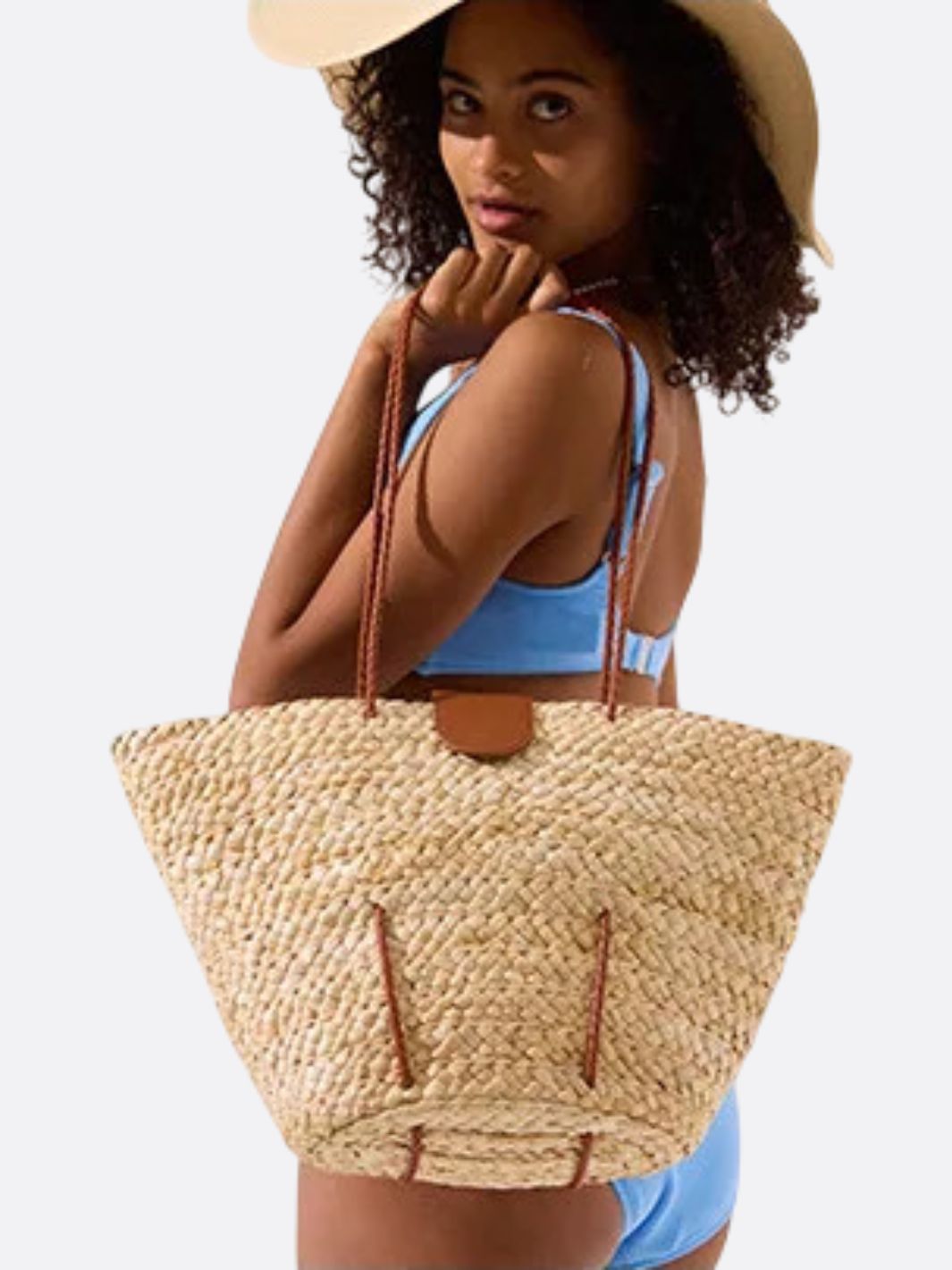 sac cabas osier femme