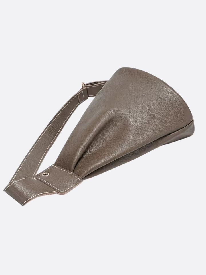 Sac cuir bandoulière large