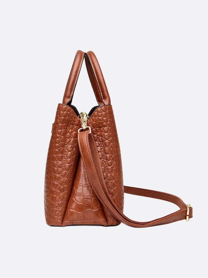 Sac cuir croco