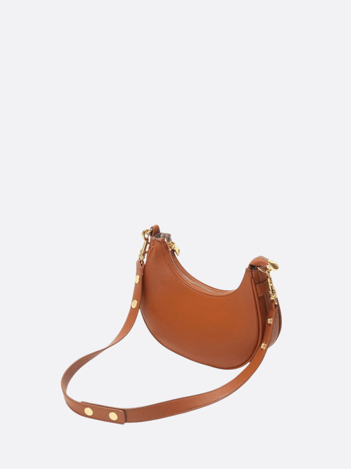 Sac d'épaule demi-lune en cuir<br>Oraya