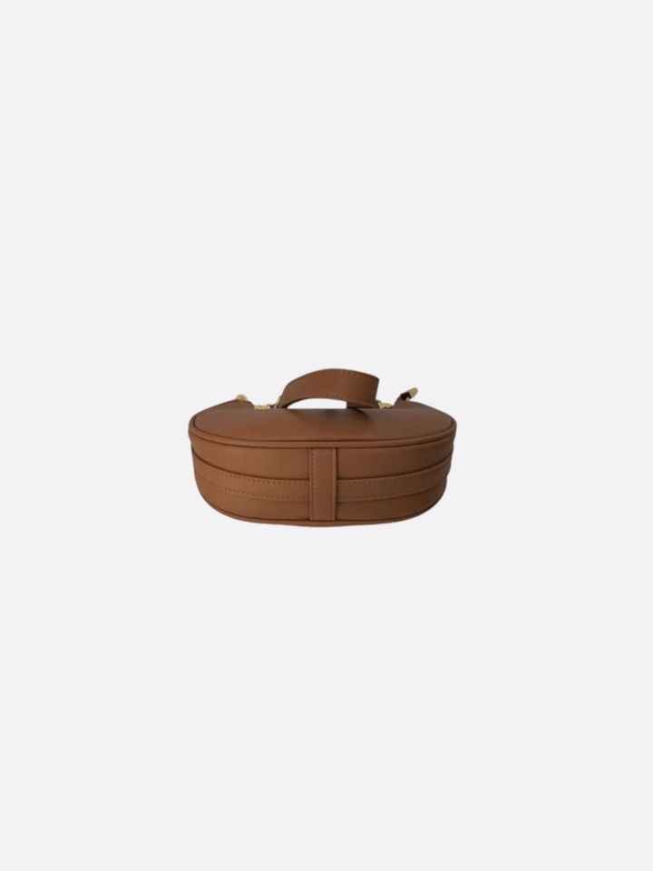 Sac d'épaule demi-lune en cuir<br>Oraya