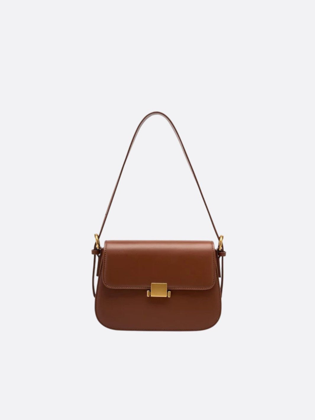 sac épaule cuir marron