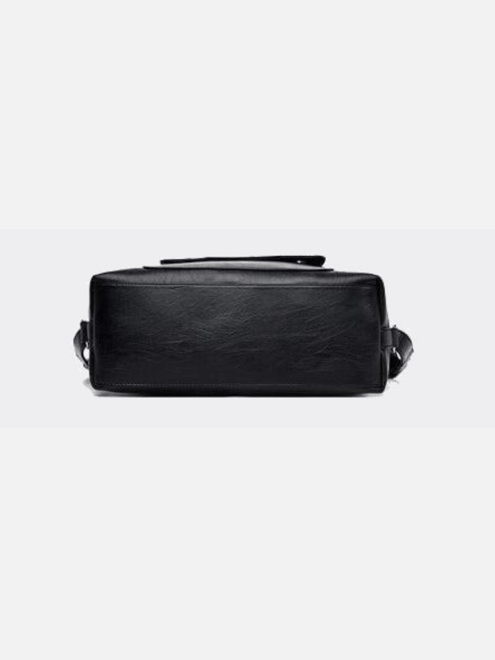 Sac d'épaule en cuir transformable en sac à dos