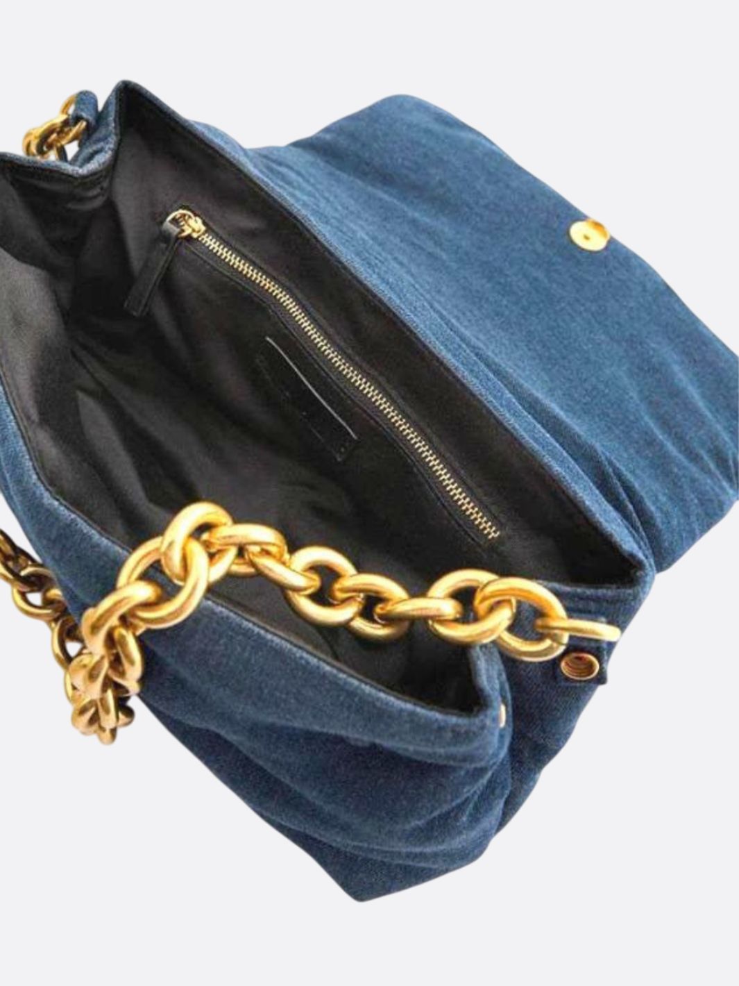 Sac denim matelassé