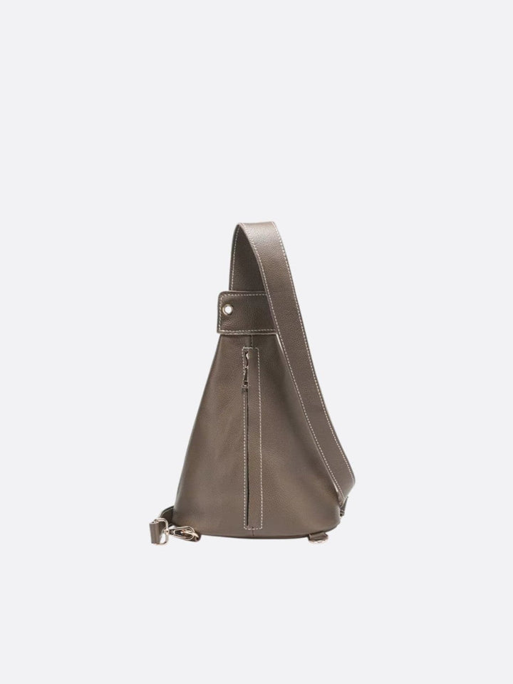 Sac en cuir avec bandoulière large<br>Lirio