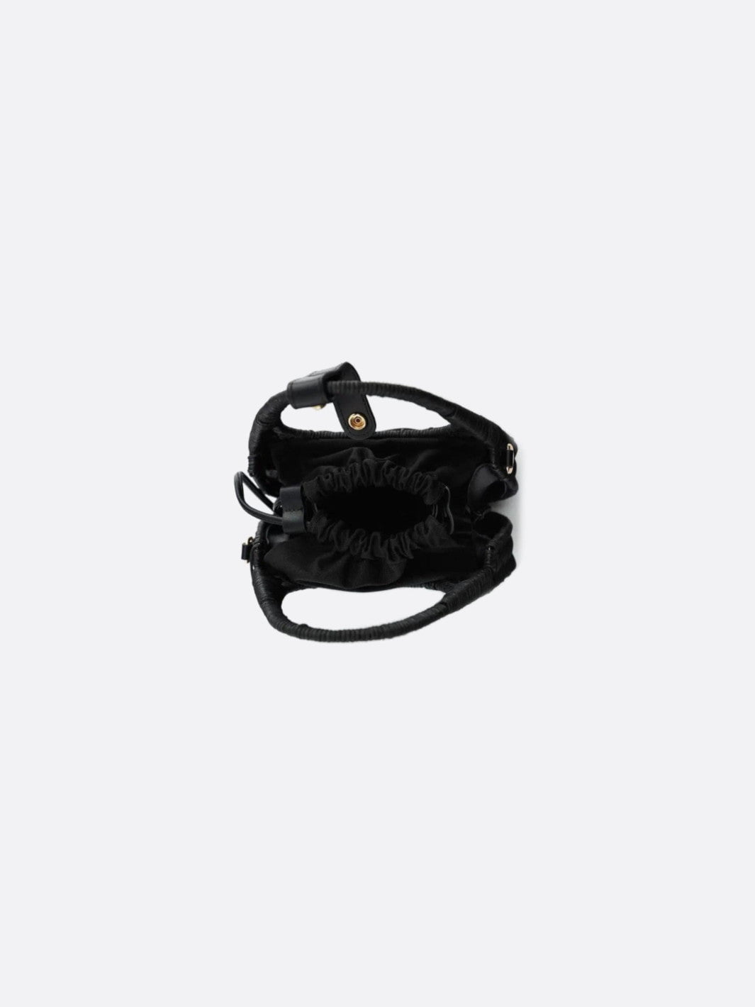 Sac en rotin noir<br>Néra