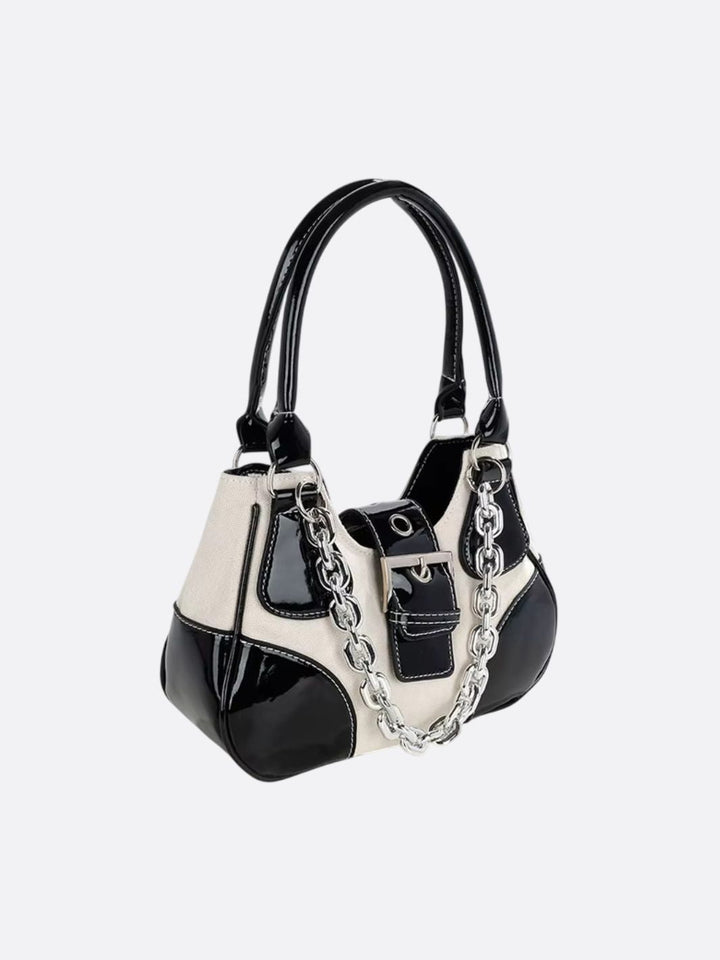 sac toile et cuir