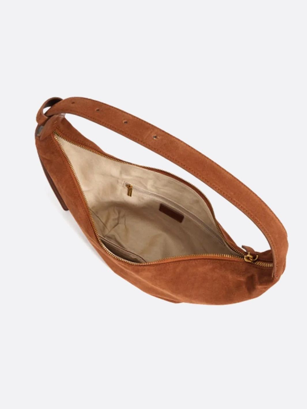 Sac hobo en daim