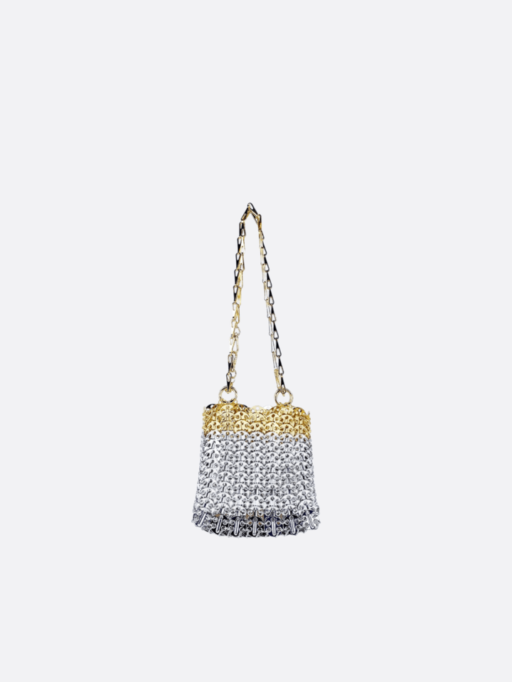sac doré et argenté