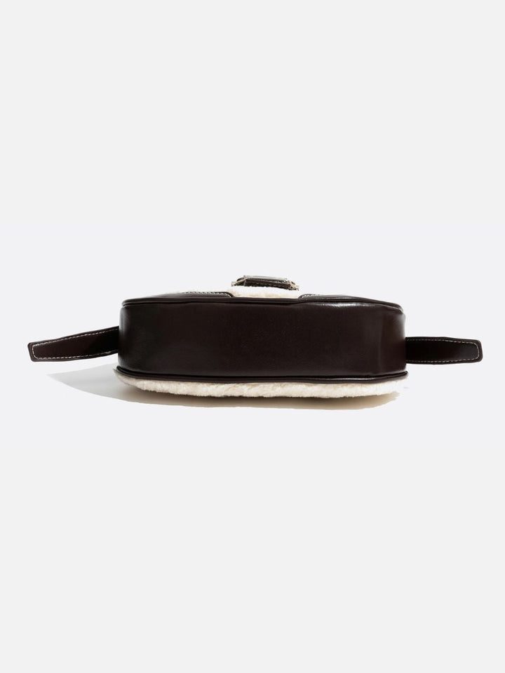 Sac moumoute et cuir
