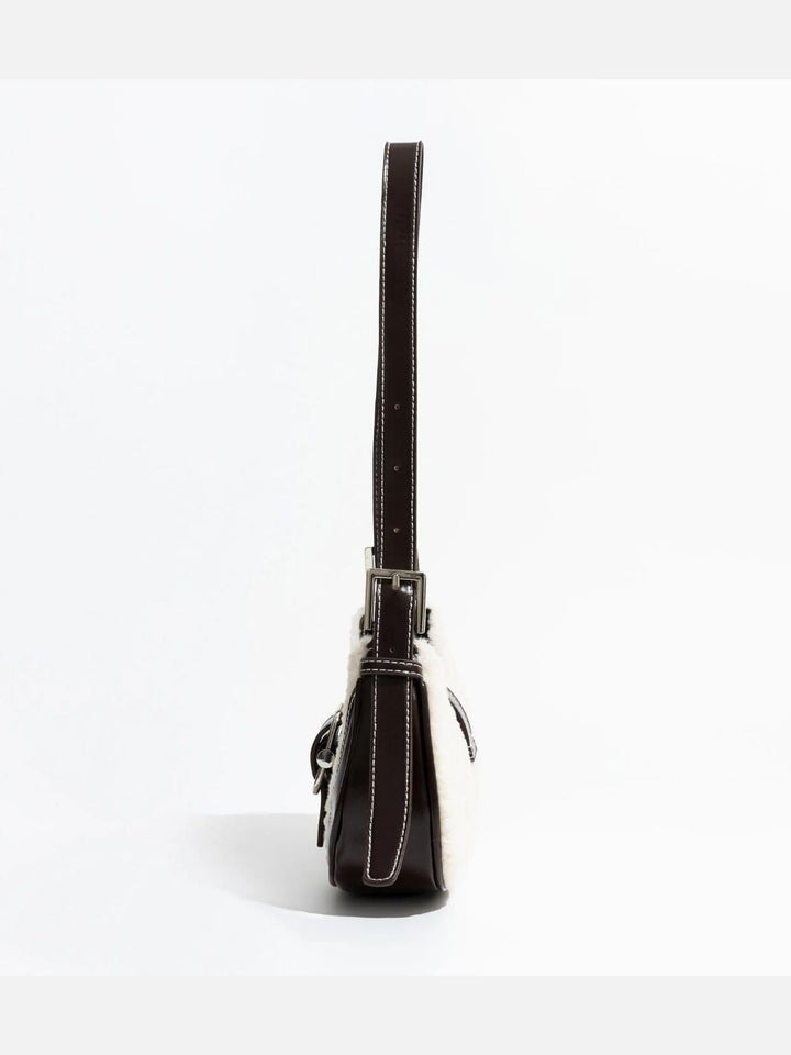 Sac moumoute et cuir