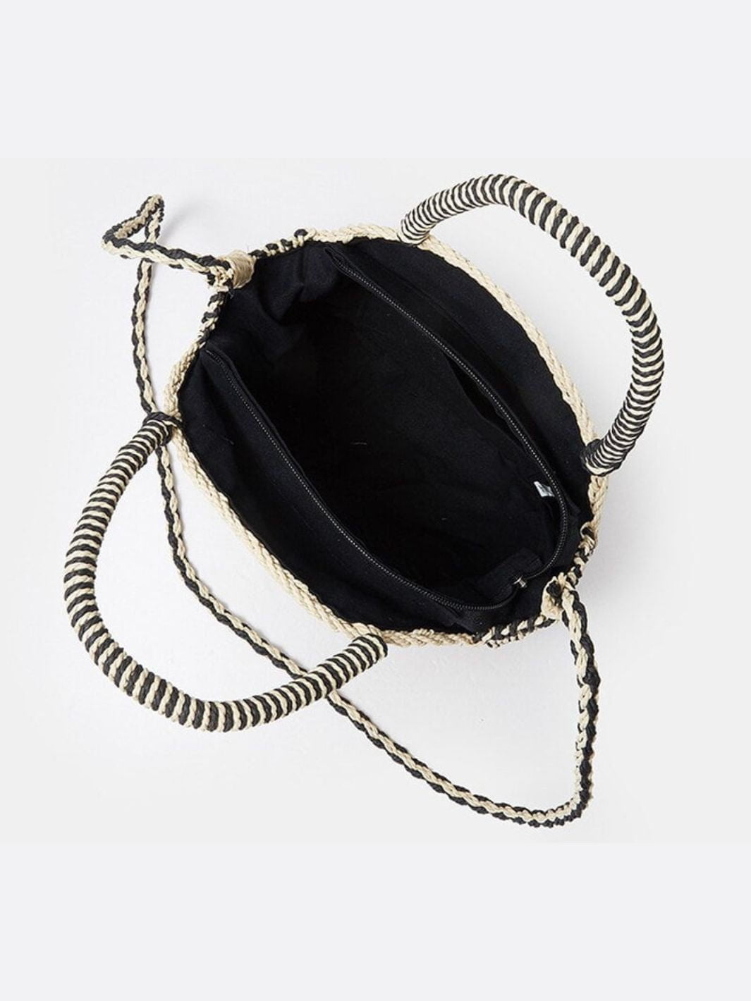 Sac noir et blanc
