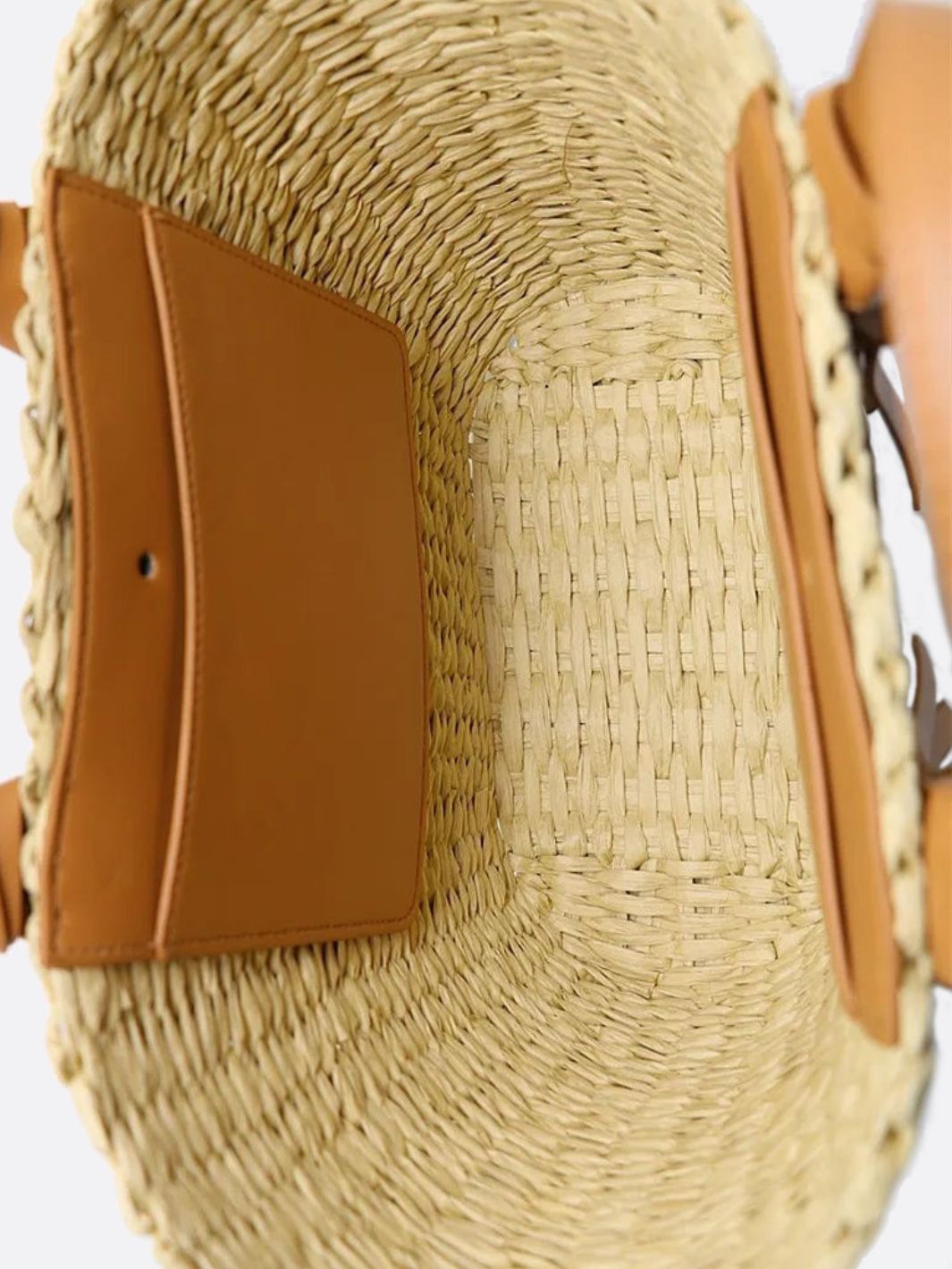 Sac osier et cuir