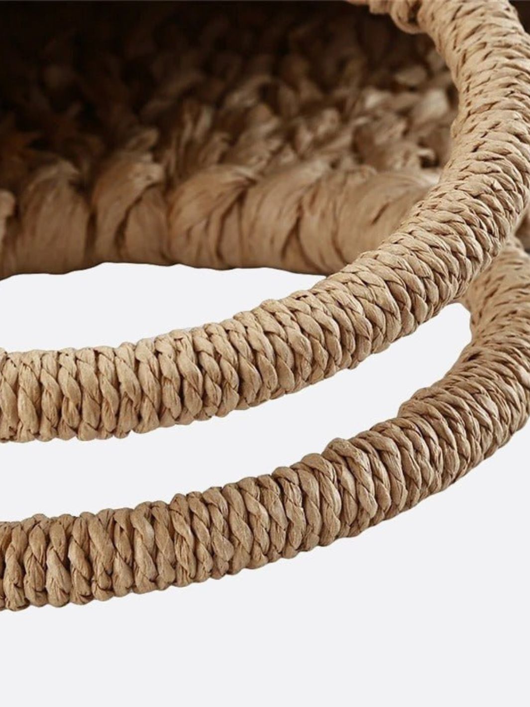 Sac panier en osier naturel