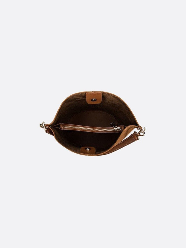 Sac seau en cuir brossé<br>Lysandre