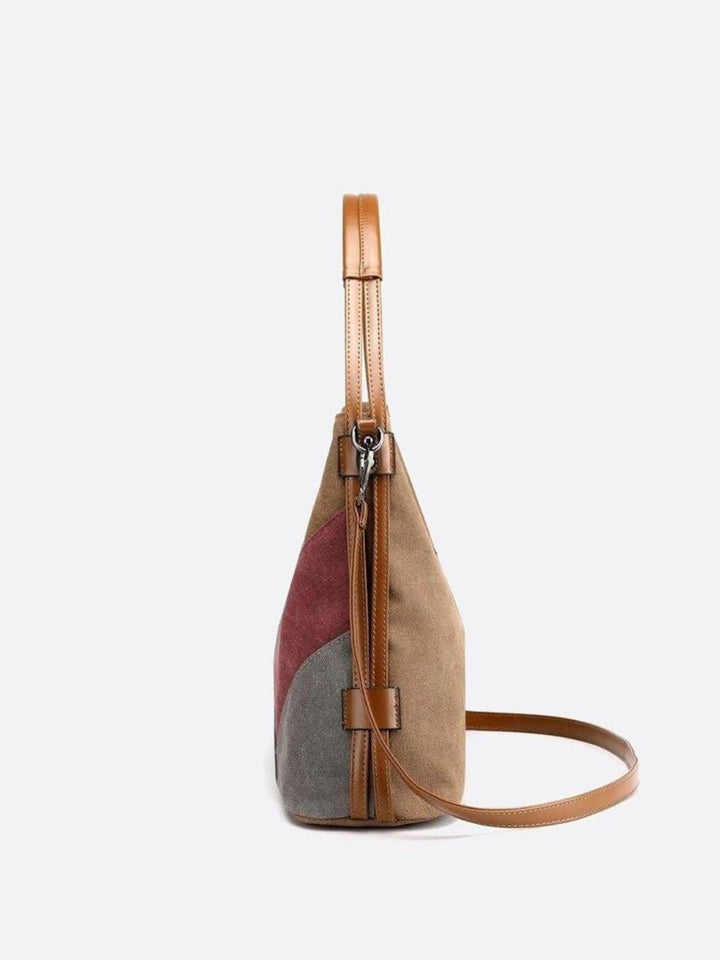 Sac toile multicolore